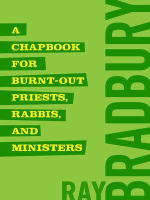 cover image of A Chapbook for Burnt-Out Priests, Rabbis, and Ministers
